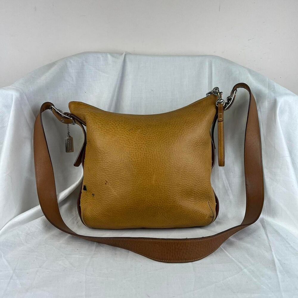 Coach 9350 Pebbled Leather Shoulder Bag